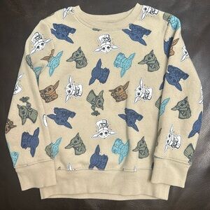 Star Wars baby yoda sweater